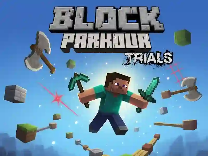 Juego Block Parkour Trials en línea
