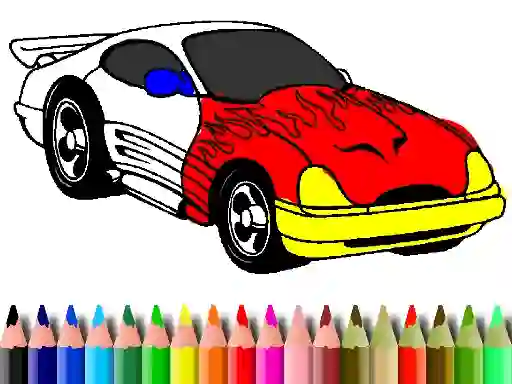Juego Back To School: Muscle Car Coloring en línea