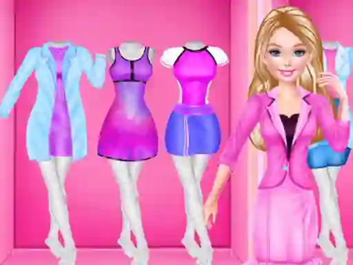 Juego Fashion Girl Career Outfits en línea
