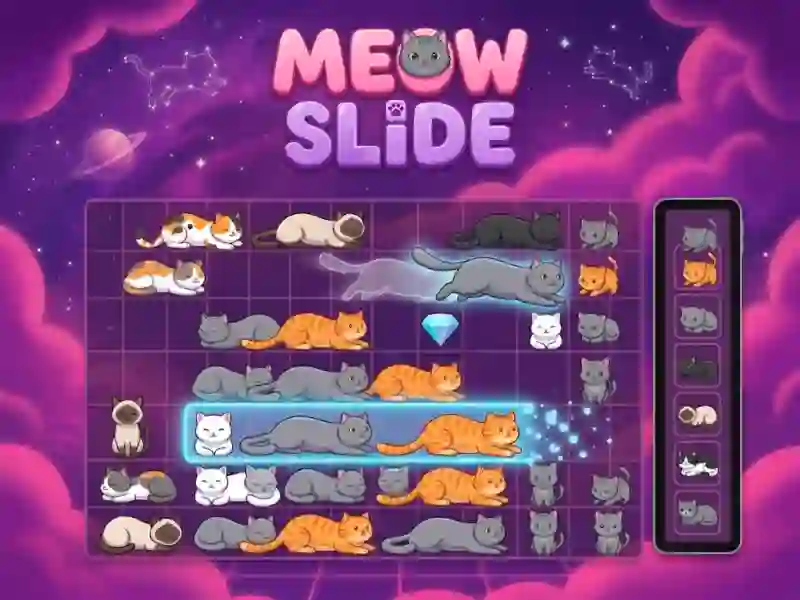 Juego Meow Slide en línea