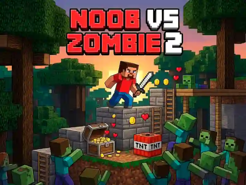 Juego Noob vs Zombie 2 en línea
