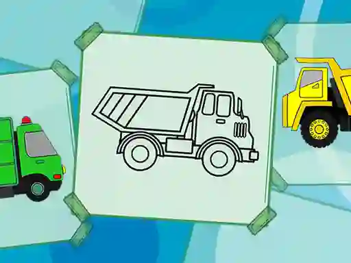 Juego Truck Coloring Book en línea