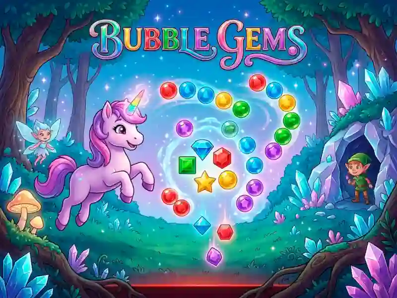 Juego Bubble Gems en línea