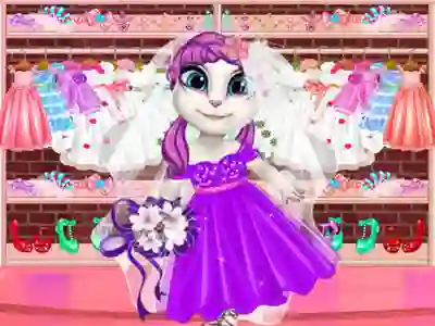 Juego Sweet Kitty Dream Dress en línea
