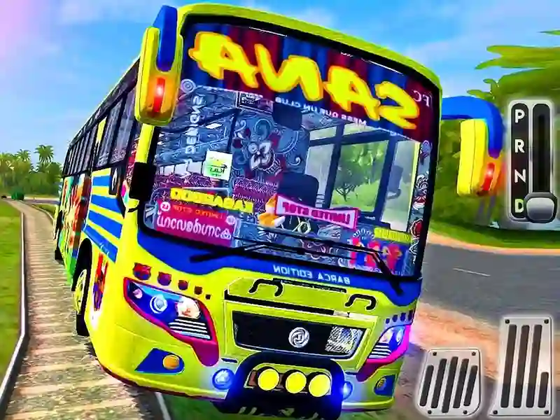 Juego Indian Uphill Bus Simulator en línea