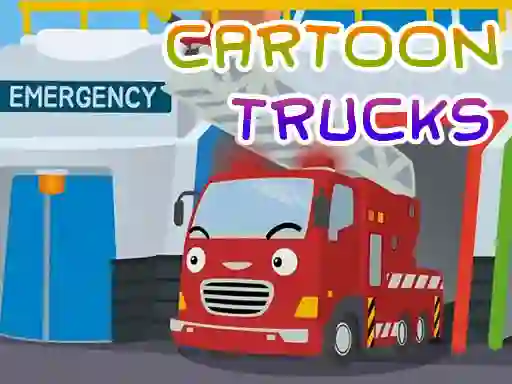 Juego Cartoon Trucks Jigsaw en línea