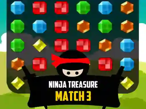 Juego Ninja Treasure Match 3 en línea