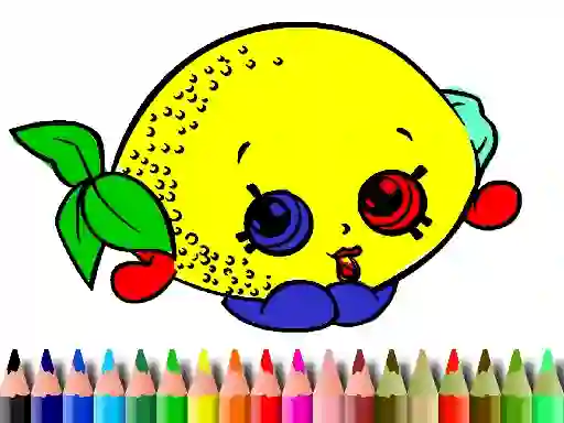 Juego Back To School: Fruits Coloring Book en línea