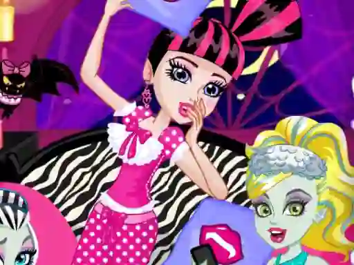 Juego Monster Slumber Party Funny Faces en línea