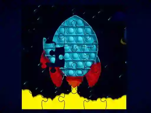 Juego Pop It Rockets In Space Jigsaw en línea