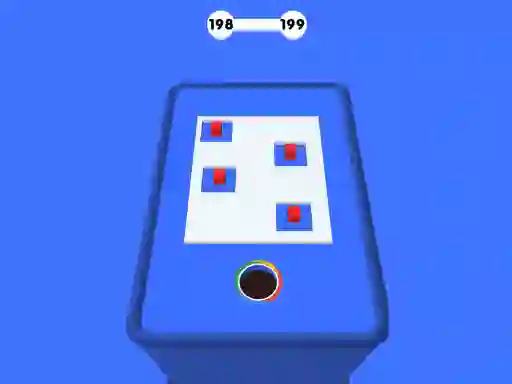 Juego Hole 3d Color Block Game en línea