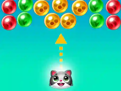 Juego Save the cats Bubble shooter en línea