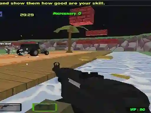 Juego Blocky Combat Strike Zombie Multiplayer en línea