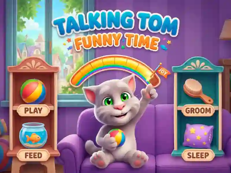 Juego Talking Tom Funny Time en línea