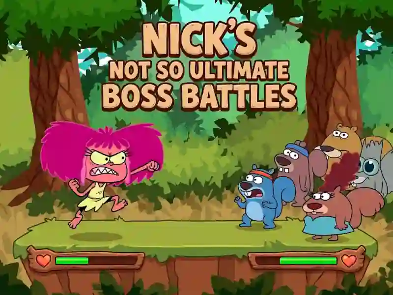 Juego Nick's Not so Ultimate Boss Battles en línea