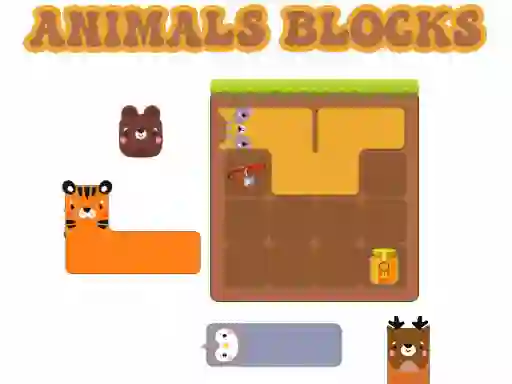 Juego Animals Blocks en línea