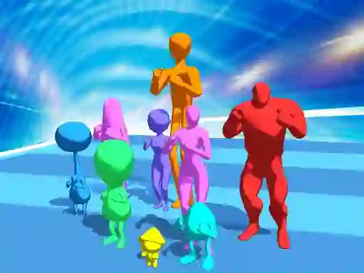 Juego Stickman Crowd Fight en línea