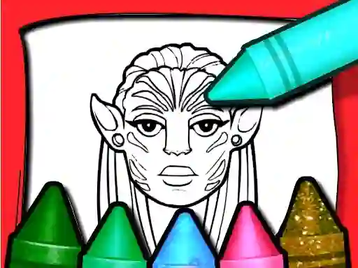 Juego Avatar Coloring Book en línea