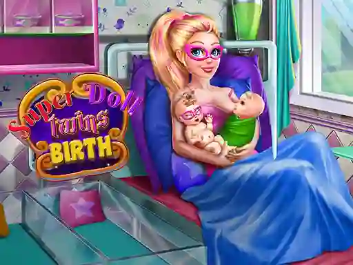 Juego Super Doll Twins Birth en línea