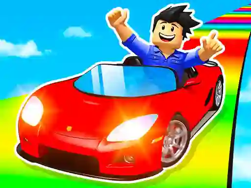 Juego Epic Car Stunt Race Obby en línea