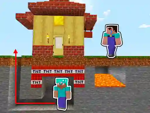 Juego Noob vs Pro Challenge en línea