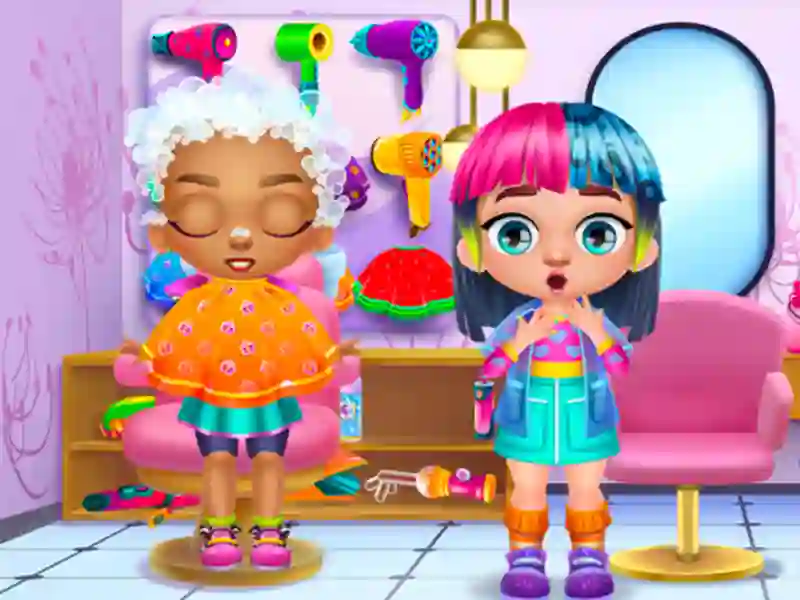 Juego Beauty Salon Girl Hairstyles en línea