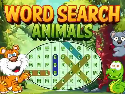 Juego Word Search Animals en línea