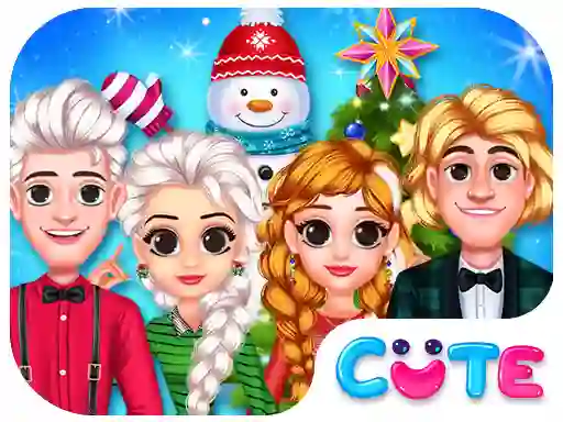 Juego Frozen Princess Christmas Celebration en línea