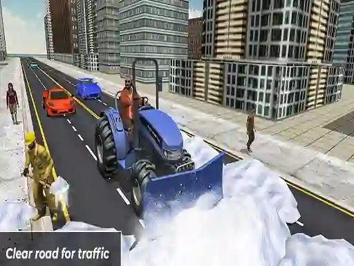 Juego Grand Snow Clean Road Driving Simulator en línea