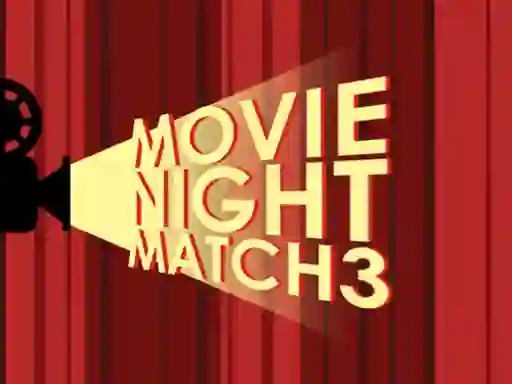 Juego Movie Night Match 3 en línea