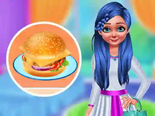 Juego Making Homemade Veg Burger en línea