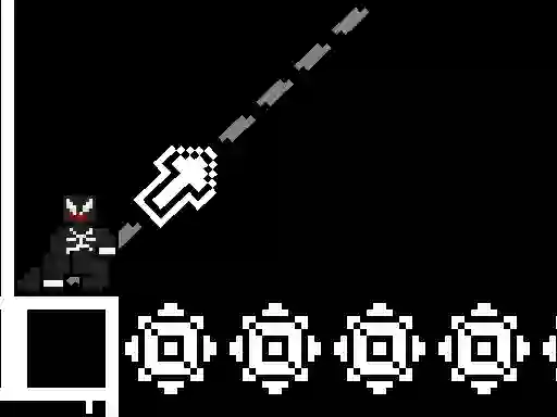 Juego 8bit Black Ropeman en línea