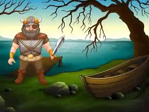 Juego Viking Warrior Battle: Puzzle en línea