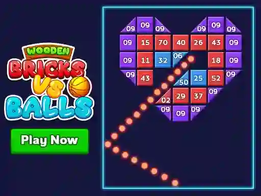 Juego Wooden Bricks Vs Balls en línea