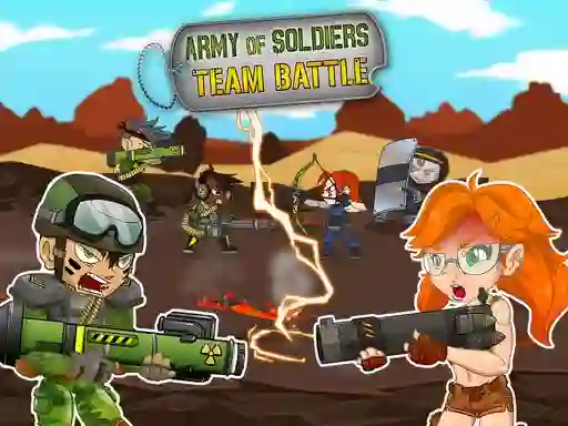 Juego Army of soldiers: Team Battle en línea