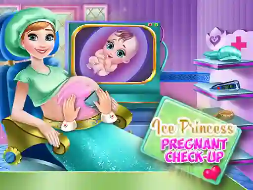 Juego Ice Princess Pregnant Check Up en línea