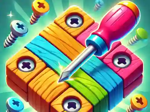 Juego Unscrew Wood Puzzle en línea