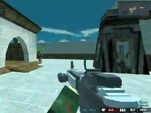 Juego Blocky Shooting Arena 3d Pixel Combat en línea