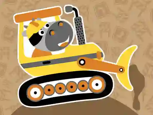 Juego Construction Trucks Hidden en línea