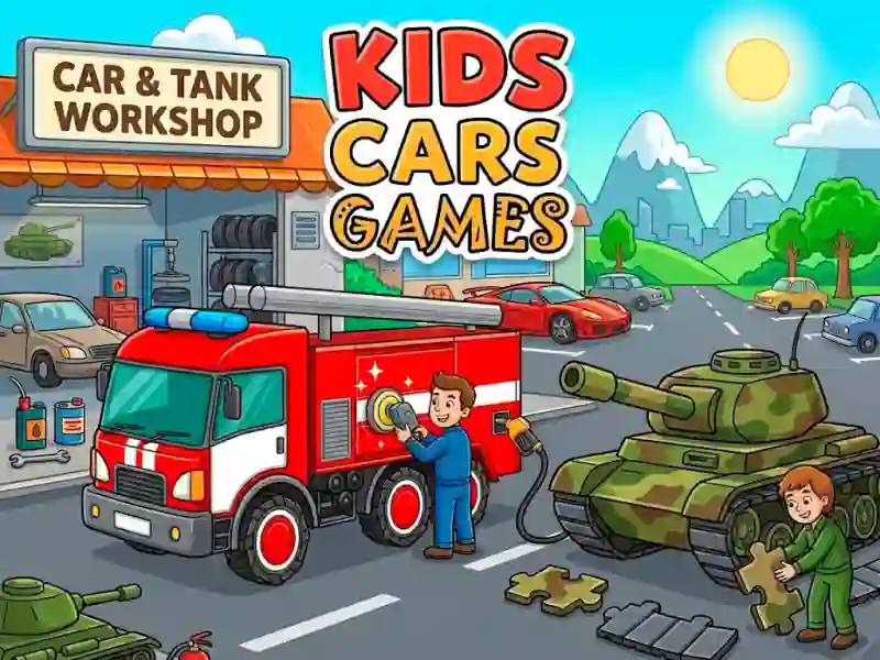 Juego Kids Cars Games en línea