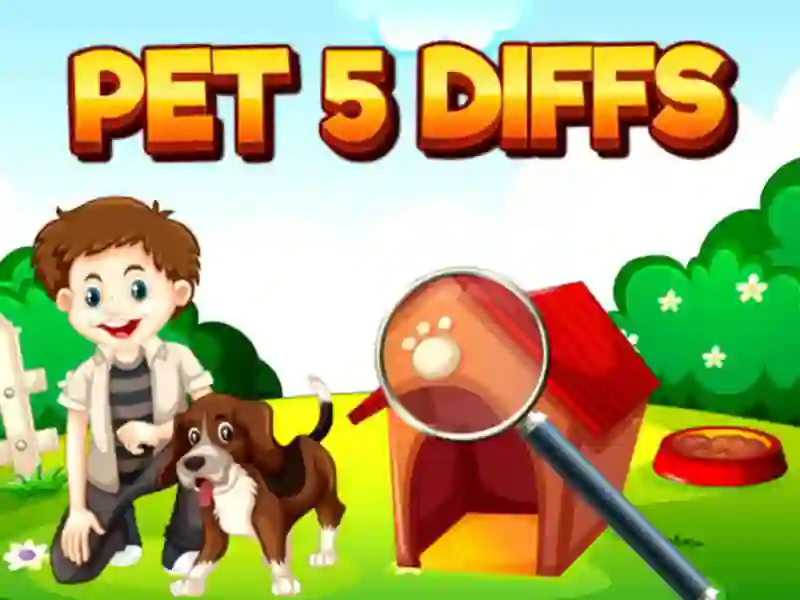 Juego Pet 5 Diffs en línea