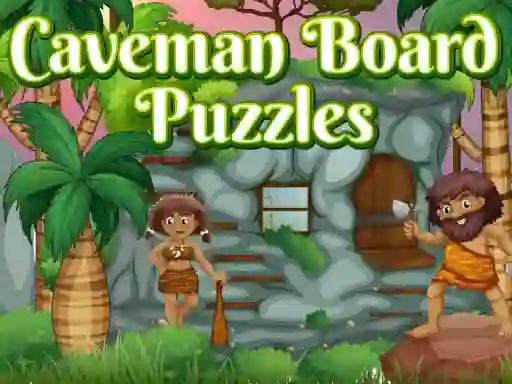Juego Caveman Board Puzzles en línea