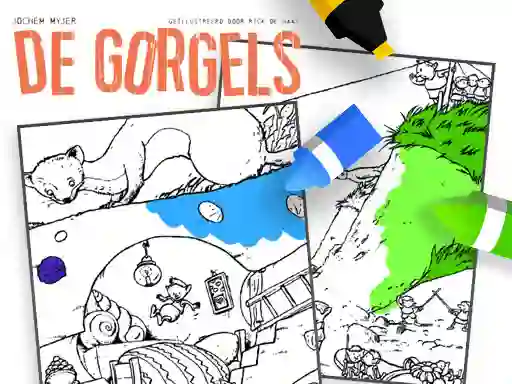 Juego Coloring Gorgels en línea
