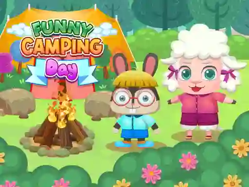 Juego Funny Camping Day en línea