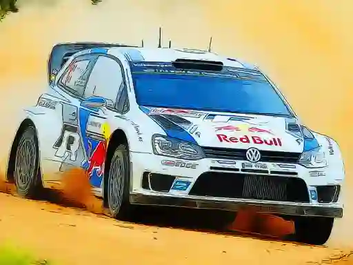 Juego Rally Car Driving Jigsaw en línea