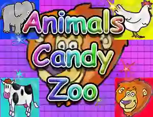 Juego Animals Candy Zoo en línea
