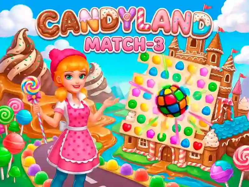 Juego Candyland: Match-3 en línea