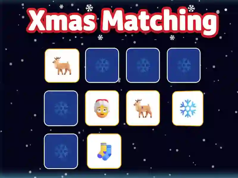 Juego Xmas Matching en línea