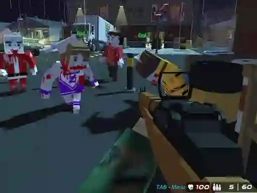 Juego GunGame 24 Pixel en línea