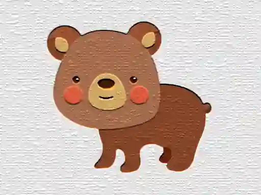Juego Cartoon Bear Puzzle en línea